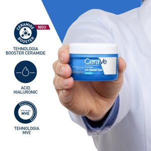 Gel-crema cu acid hialuronic pentru hidratarea tenului HA Water Gel, 48 ml, CeraVe - Img 8