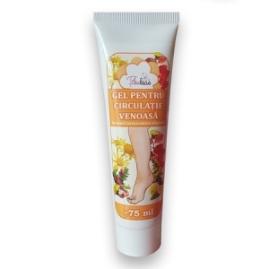 Gel pentru circulație venoasă, 75 ml, Tibuleac Plant