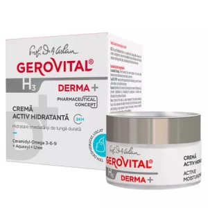 Gerovital H3 Derma+ crema activ hidratanta, 50 ml