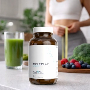GlyNAC MoleQlar cu Glicină și NAC – 600 mg + 600 mg | 120 capsule - Img 3