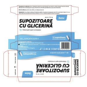 Greenlax Supozitoare cu Glicerină pentru Bebeluși, 12 bucăți - Img 2