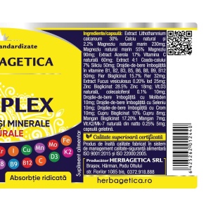 Herbagetica Super Complex, pachet 2 x 30 capsule - Img 2