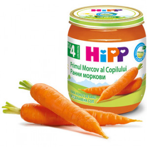 HIPP PRIMUL MORCOV AL COPILULUI 125G
