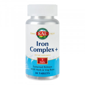 Iron complex Kal, 30 tablete, Secom - Img 2