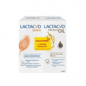 LACTACYD Lotiune intima zilnica x 200ml+Lactacyd Precious oil PROMO