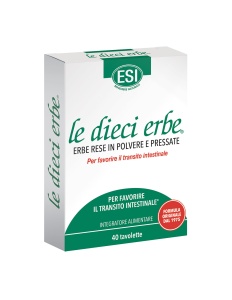 Le Dieci Erbe, 40 Tablete, ESI
