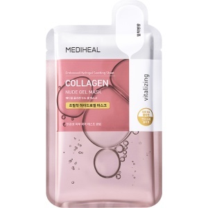 Mască de față din hidrogel pentru hidratare, Collagen Nude Gel Mask, 30 g, Mediheal