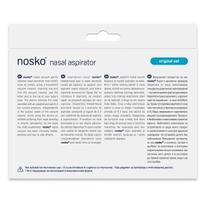 Nosko Original Set Aspirator Nazal pentru Nou-Născuți și Copii - Img 2