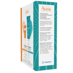 Pachet Avene Cleanance – Gel de curatare 200 ml + Crema nuantatoare SPF50+ 50 ml - Img 4