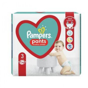 PAMPERS Active Baby Pants, marimea 3, 6-11kg, 29 bucati