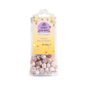 Perle cu Miere și Ghimbir, 100 g, Apidava