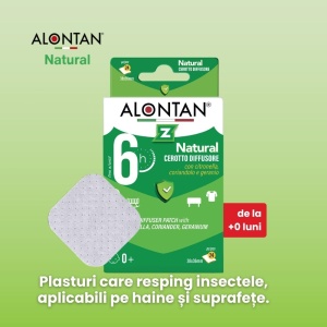 Plasturi Impotriva Tantarilor Alontan Natural, 24 bucati - Img 5