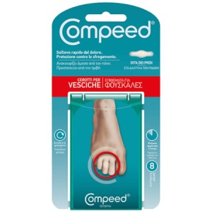 Plasturi interdigitali pentru basici Compeed Blister Toes, 8 bucati