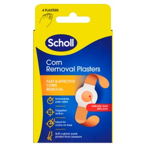 Plasturi pentru indepartarea bataturilor Scholl 4 bucati