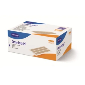 Plasturi sterili tip strip Omnistrip 6x76 mm, 50 x 3 buc – Hartmann - Img 1