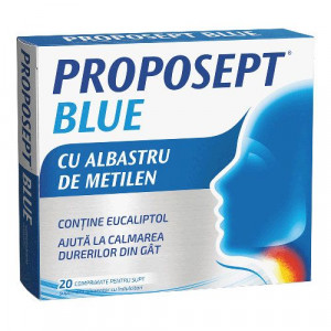 Proposept Blue, 20 comprimate de supt, Fiterman