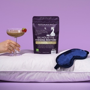 Pudră funcțională cu ovăz, psyllium și scorțișoară Silhouette Rituals Evening Restore, 200 g, Republica BIO - Img 5