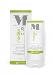 Sampon dermatologic anti–matreata si iritatii Mediket Plus, 100ml, Benemedo
