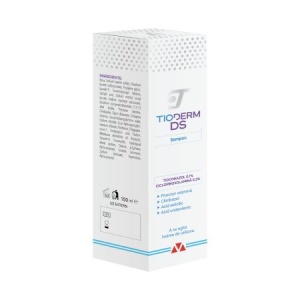Sampon intensiv pentru dermatita seboreica Tioderm DS, 150 ml, Braderm - Img 2
