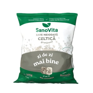 Sanovita Sare Celtică Neiodată Grunjoasă, 500 g