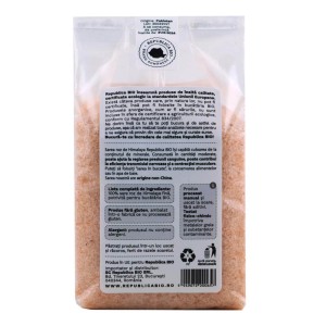 Sare fina roz de Himalaya Bio, fara gluten, 500 g, Republica Bio - Img 2