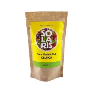 Sare marina fina Celtica, 400g, Solaris