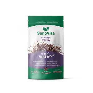 Semințe de Chia 200 g, SanoVita