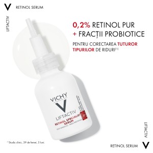 Ser antirid Liftactiv Retinol Specialist pentru riduri pronuntate, 30 ml, Vichy - Img 2