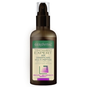 Ser densificare multi-peptide pentru păr Tratament Expert, 100 ml, Gerovital