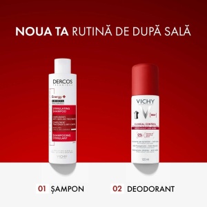 Spray antiperspirant pentru femei impotriva mirosurilor neplacute Clinical Control 96H, 125 ml, Vichy - Img 6