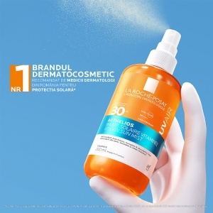 Spray de corp cu protectie solara SPF 30 Anthelios UVAir, 200 ml, La Roche-Posay - Img 5