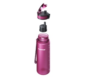 Sticla filtranta Aquaphor City 650 ml, Visiniu, cu filtru inclus 150 L - Img 2