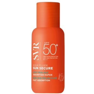 SVR Sun Secure fluid de fata SPF 50+, protectie UVA, UVB, lumina vizibila si infrarosu, 50 ml