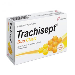 Trachisept Duo clasic x 16cp