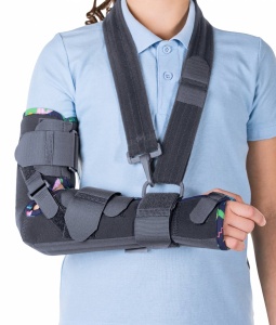 Triamed Triafix Elbow Junior SRT246, Orteză fixă de cot pentru copii, mărimea 2, stânga
