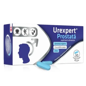 Urexpert Prostata, 30 comprimate filmate, Antibiotice SA +10 comprimate Bonus - Img 3