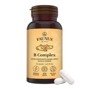 Vitamina B Complex, 30 capsule, Faunus
