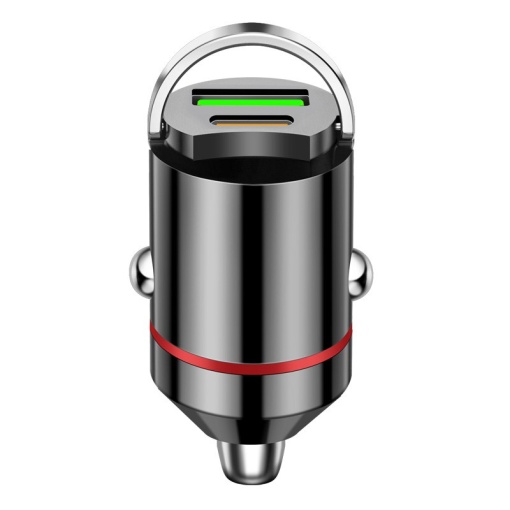 Adaptor Auto 2 in 1 PD Type C 15 W si USB 100 W