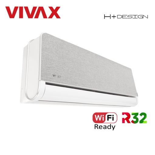 Aer Conditionat VIVAX H+Design ACP-12CH35AEHI+ Silver Wi-Fi Ready R32 Inverter 12000 BTU/h
