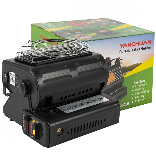 Aragaz portabil si incalzitor 2 in 1, 1.3 kW