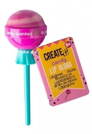 Balsam pentru buze Create It! Forma de acadea, Candy, Roz