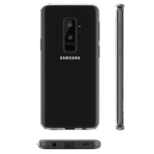 Husa Flippy compatibila cu Samsung A8 2018 0.3 mm Tpu Transparent