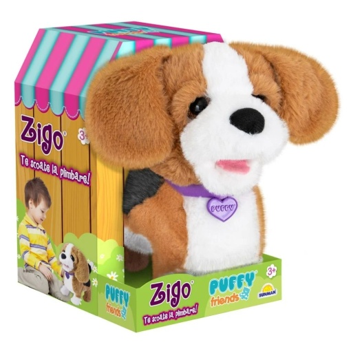 Jucarie de plus interactiva Noriel Pets - Zigo catelusul Beagle