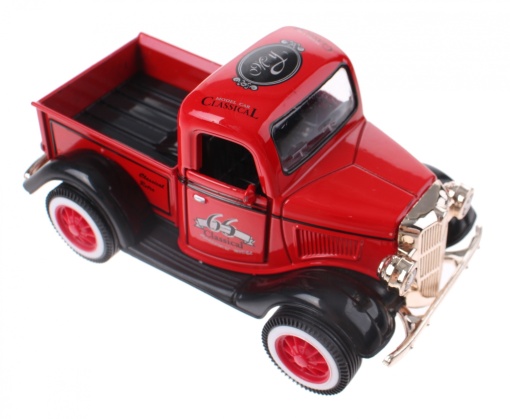 Macheta metalica 1920, camioneta 65 Classical , 12 cm, Rosu, Toi-Toys
