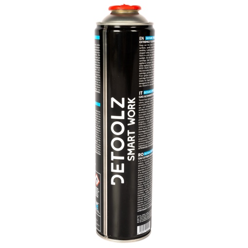 Rezerva gaz Detoolz 330g cu valva si filet 7/16"