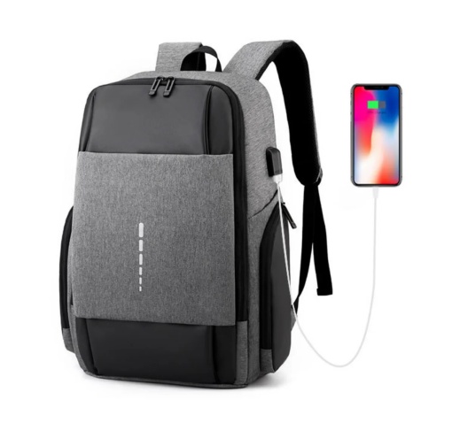 Rucsac multifunctional pentru laptop, Buzunar antifurt, impermeabil, mufa usb, laptop 15.6