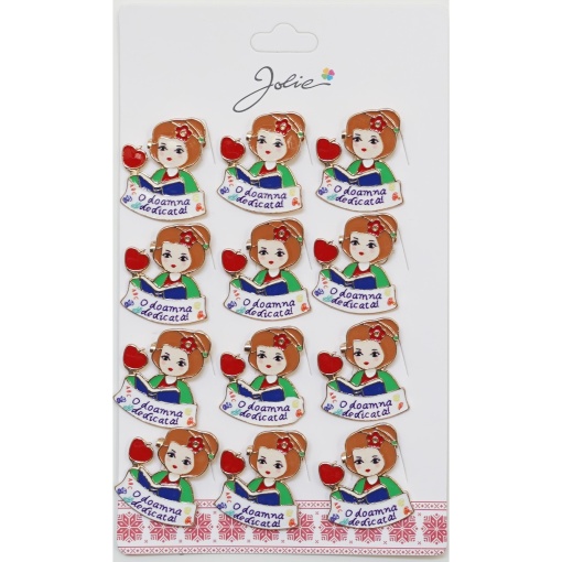 Set 12 Brose Martisor Primavara O Doamna Dedicata