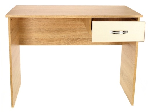 Birou PC Aisa, stejar, 100x48x76 cm