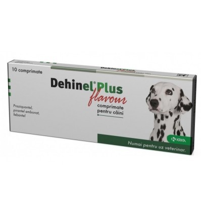 Dehinel Plus Flavour 10 Comprimate