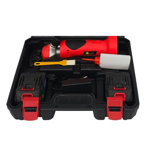 Masina de tuns oi cu 2 acumulatori, 48 V, 6000 mAh, accesorii incluse, cutie de transport si depozitare MX841